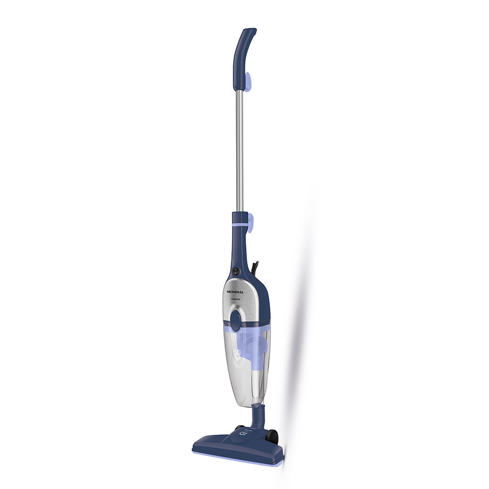 Aspirador de Pó Turbo Cycle Hepa Mondial Azul Escuro/Inox 1550W  - AP-41-BLI